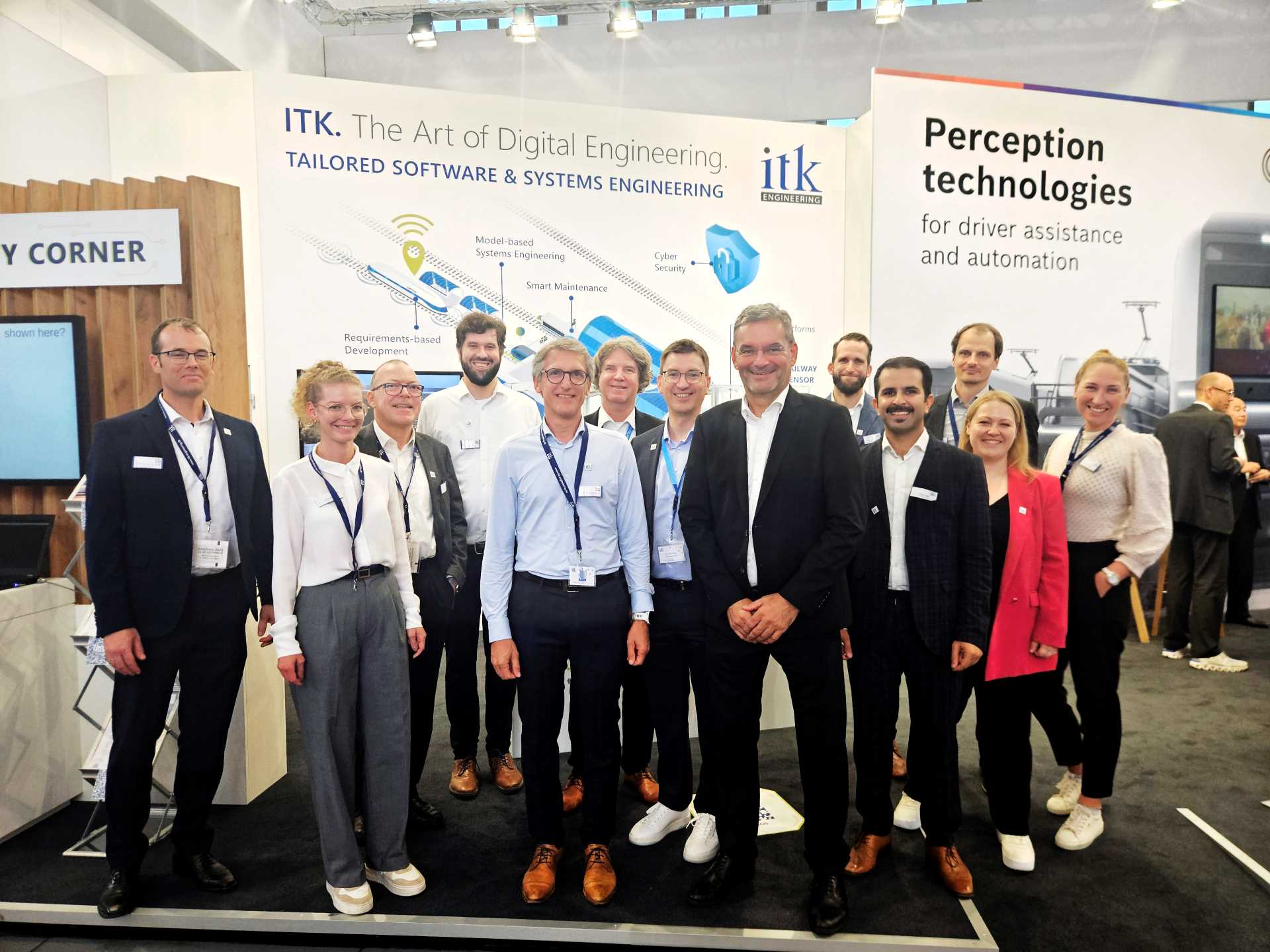 ITK Rail Team auf der InnoTrans 2024